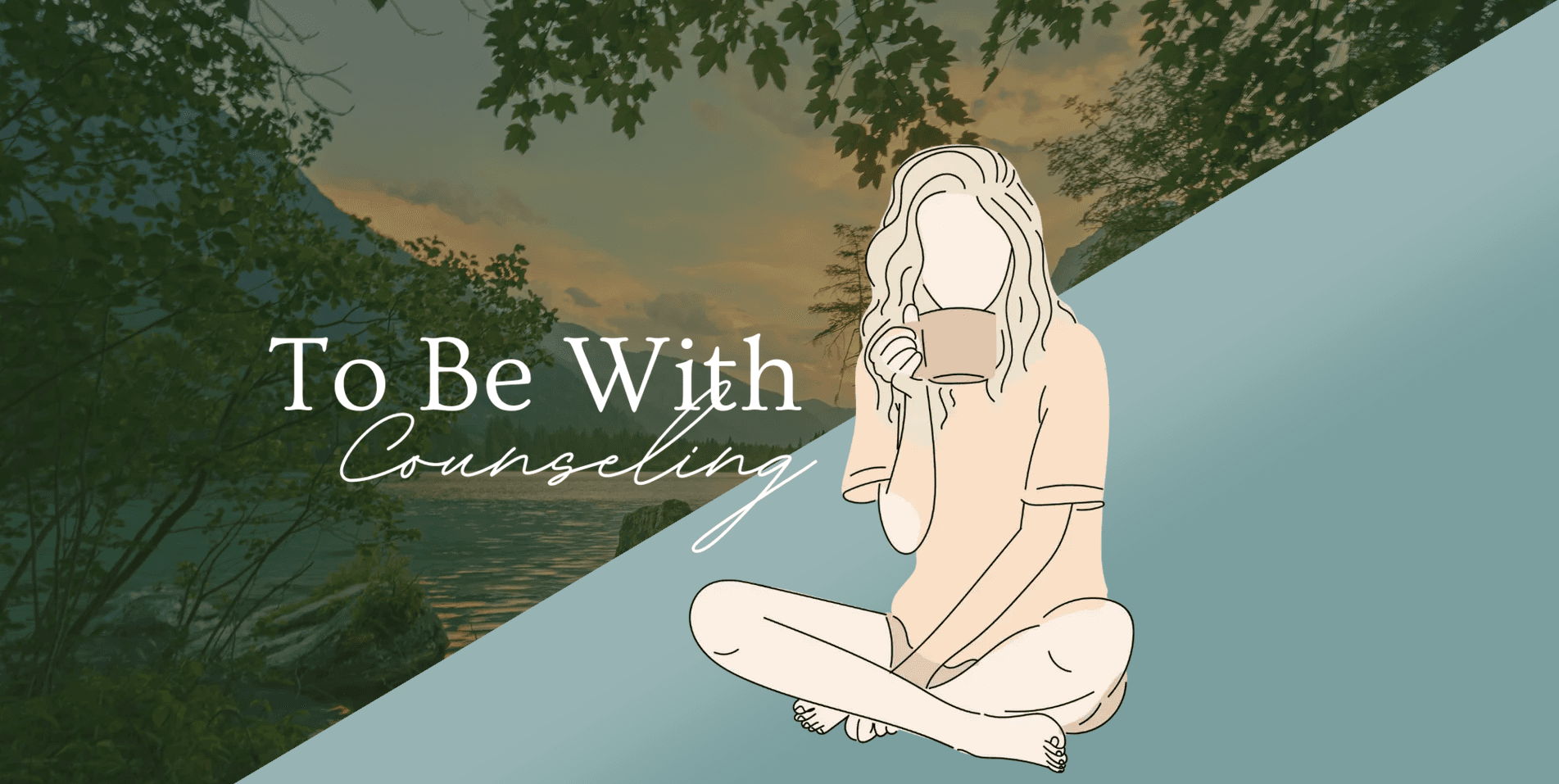 To Be With Counseling website screenshot